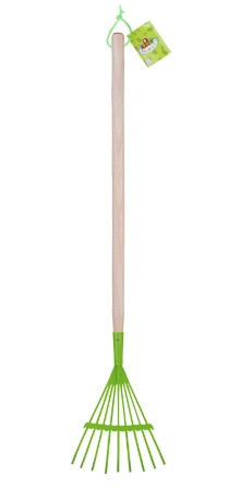 Childrens Green Lawn Rake