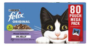 Felix Mixed Pouch Jelly 85g X 80