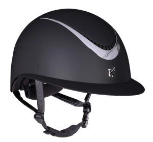 Karben Elisa Ellipse Riding Hat Black/Silver
